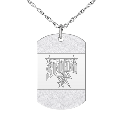 Windy City Storm Iced Tag