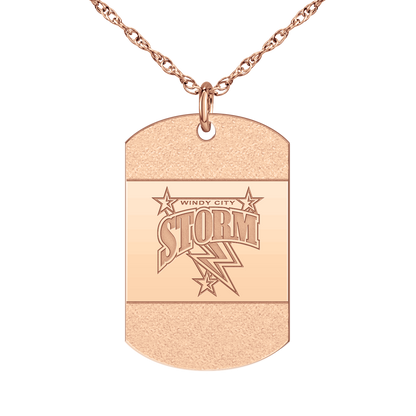 Windy City Storm Iced Tag