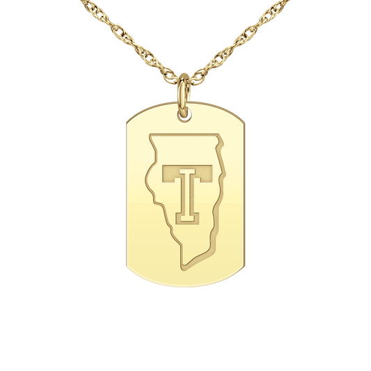 Team Illinois Logo Tag Small