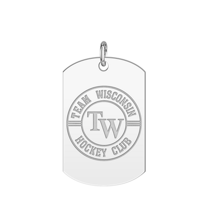 Team Wisconsin Logo Tag Large