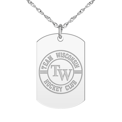 Team Wisconsin Logo Tag Large