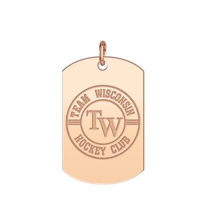 Team Wisconsin Logo Tag Large