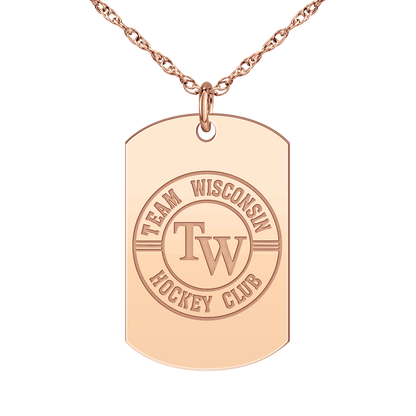 Team Wisconsin Logo Tag Large