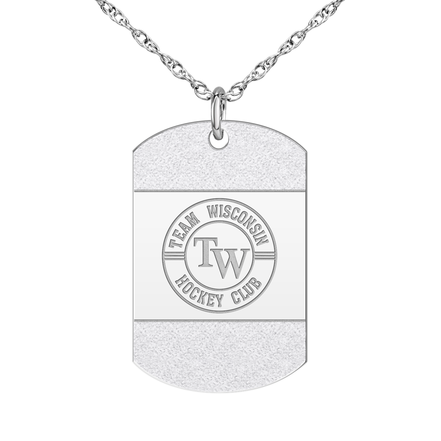 Team Wisconsin Iced Tag
