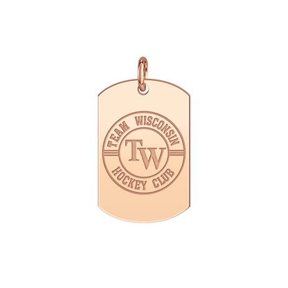 Team Wisconsin Logo Tag Small