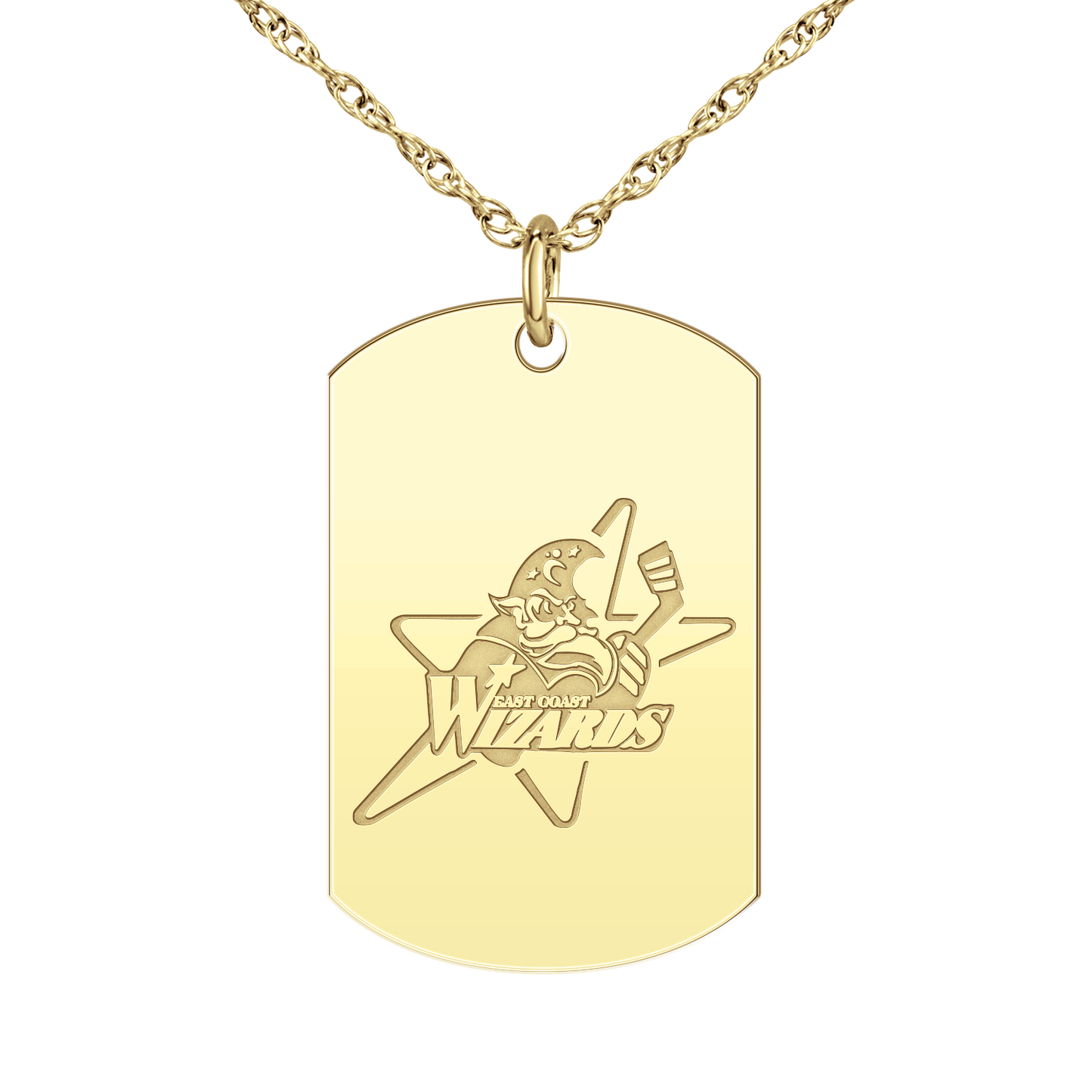 East Coast Wizards Logo Tag Large