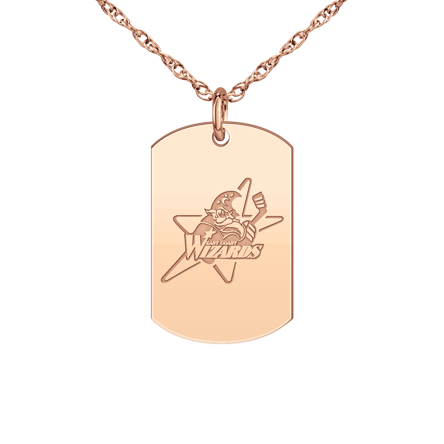 East Coast Wizards Logo Tag Small