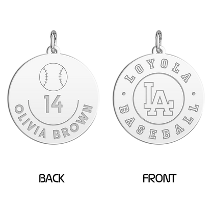 Loyola Academy Baseball Toggle Bracelet