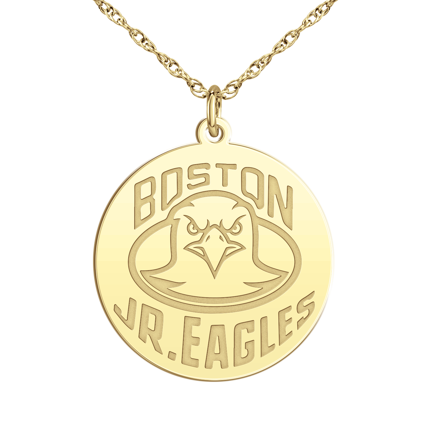 Boston jr Eagles Hockey Jersey Pendant - Hampden Sports