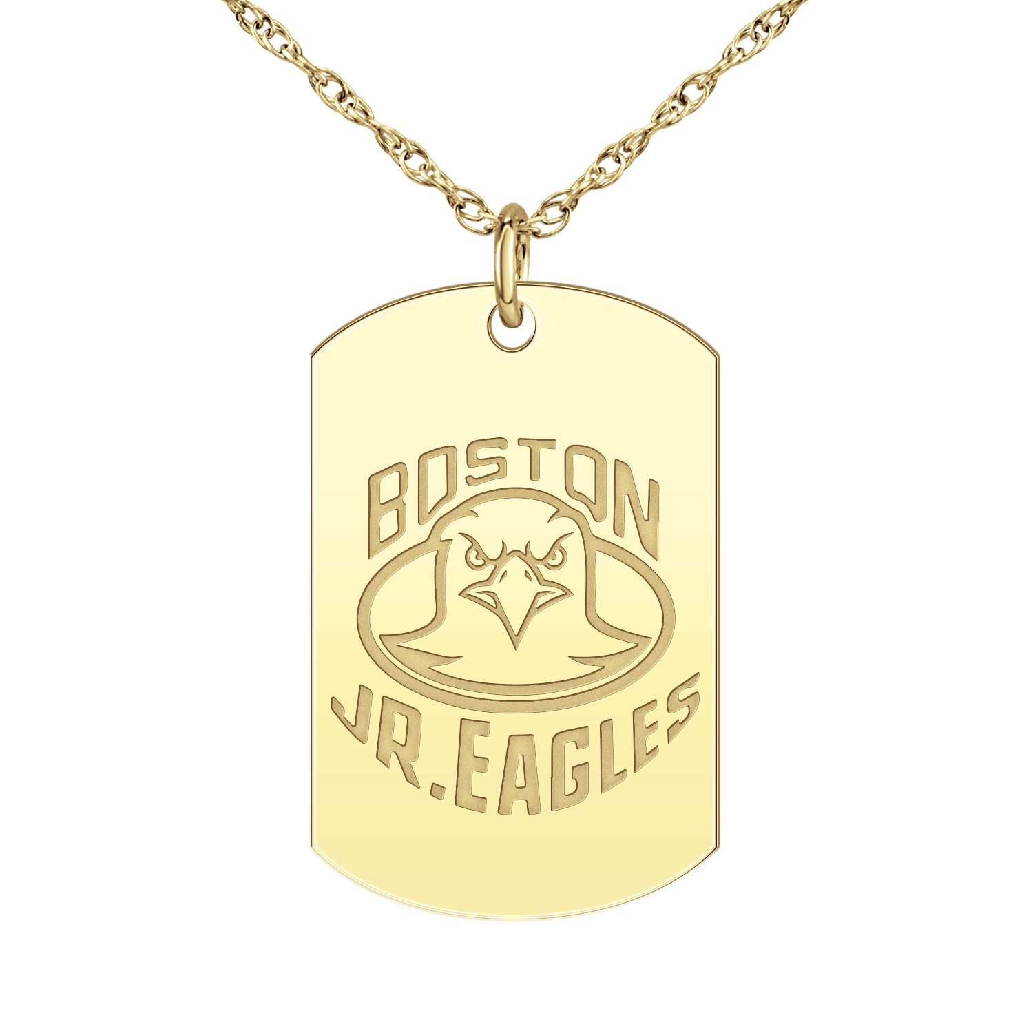 Boston Jr Eagles Logo Tag Large