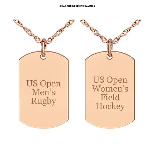 Maccabi BRONZE Medal Tag