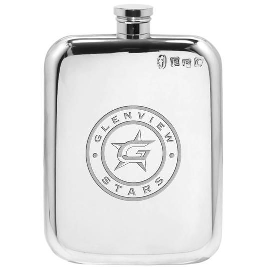 Glenview Stars Logo Flask