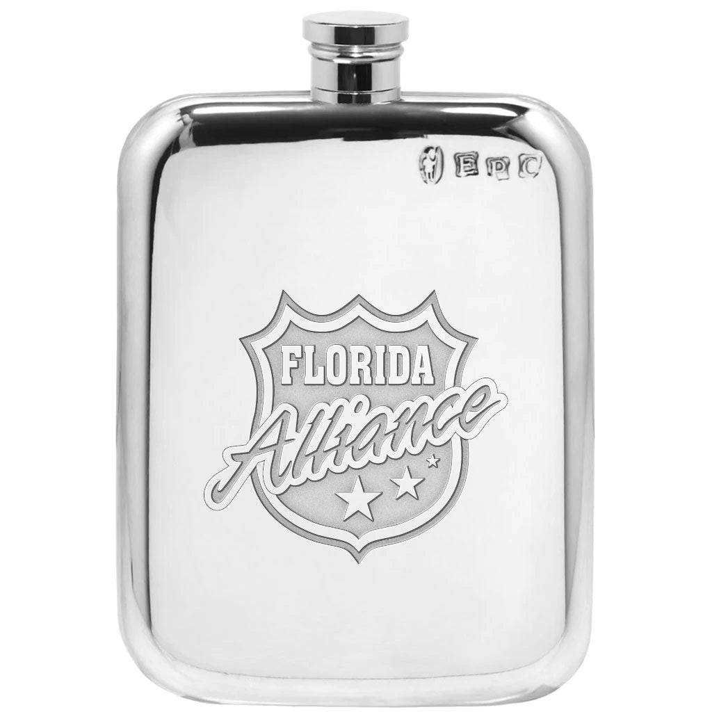 Florida Alliance Logo Flask