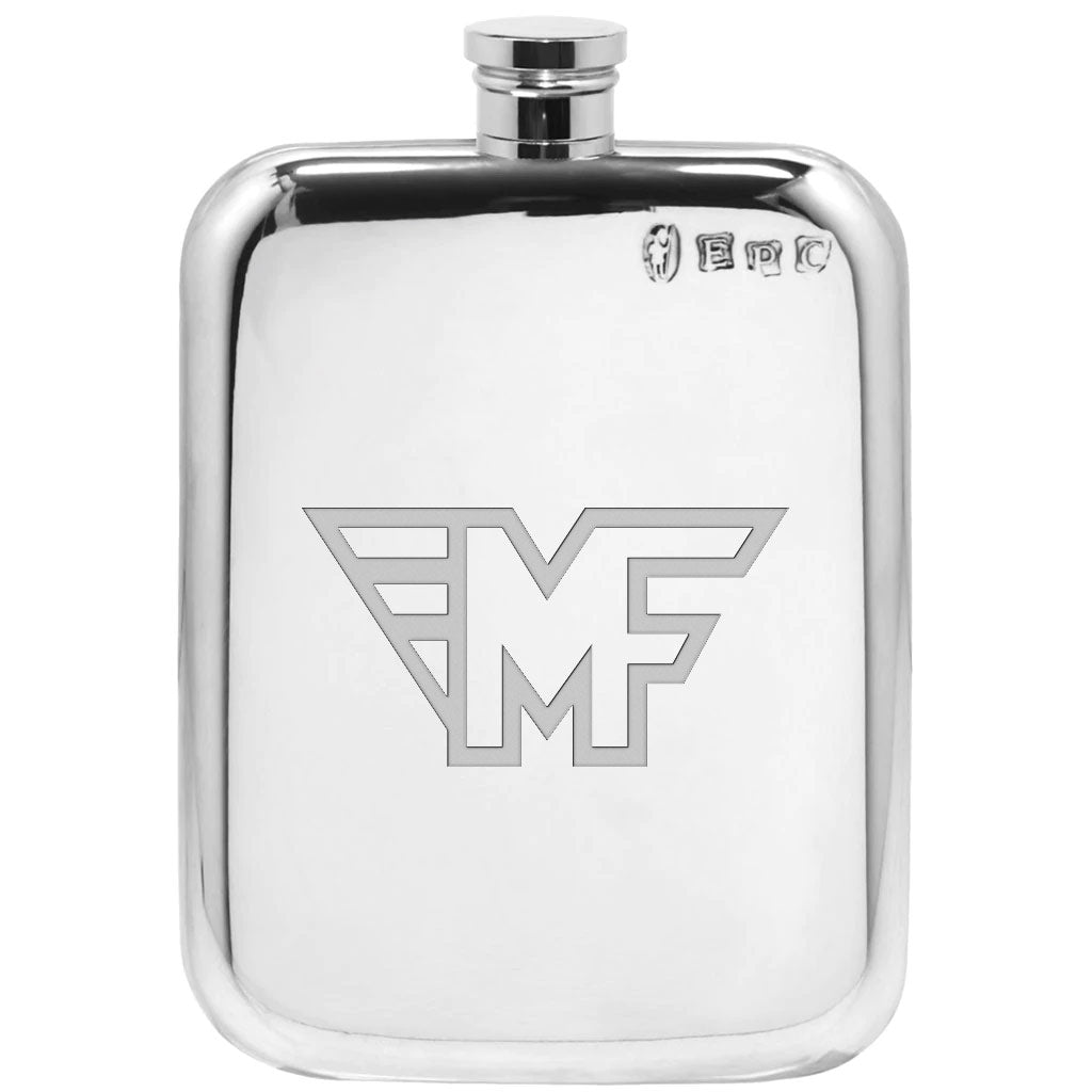 Mid Fairfield Logo Flask
