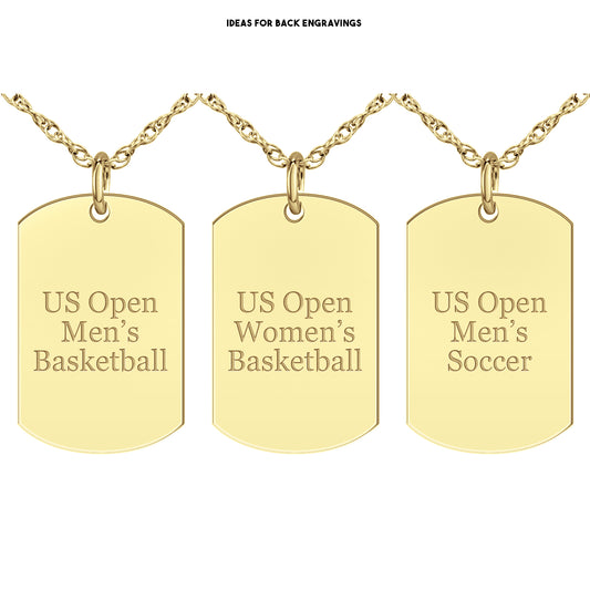 Maccabi GOLD Medal Tag