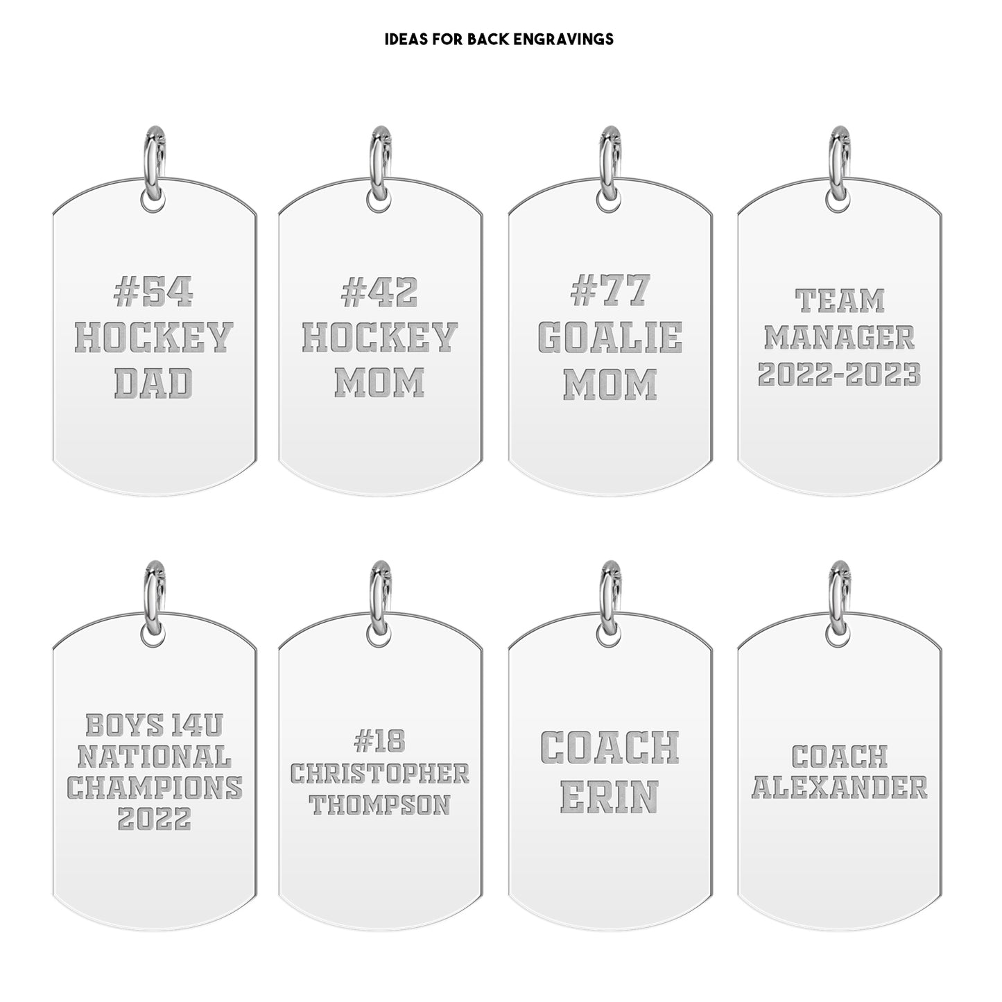 Boston Jr Eagles Logo Tag Small