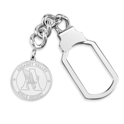Assabet Valley Tension Lock Key Chain Disc