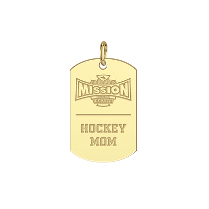 Chicago Mission Hockey Mom Tag