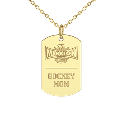 Chicago Mission Hockey Mom Tag
