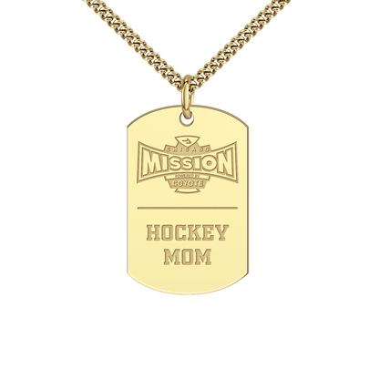Chicago Mission Hockey Mom Tag