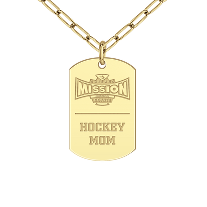 Chicago Mission Hockey Mom Tag