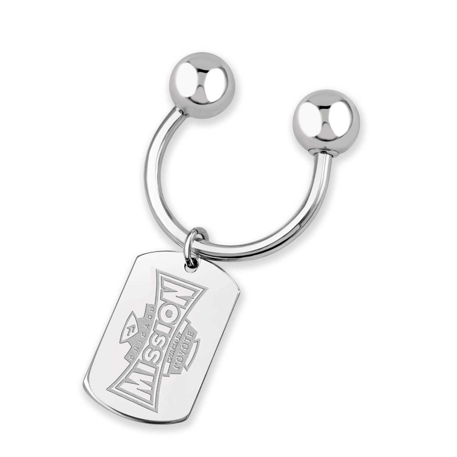 Chicago Mission Key Chain Tag